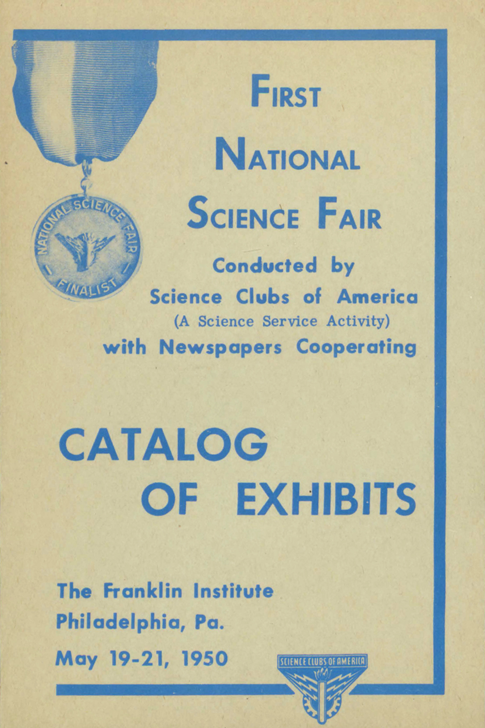 1950 National Science Fair begins Society for Science Centennial Project